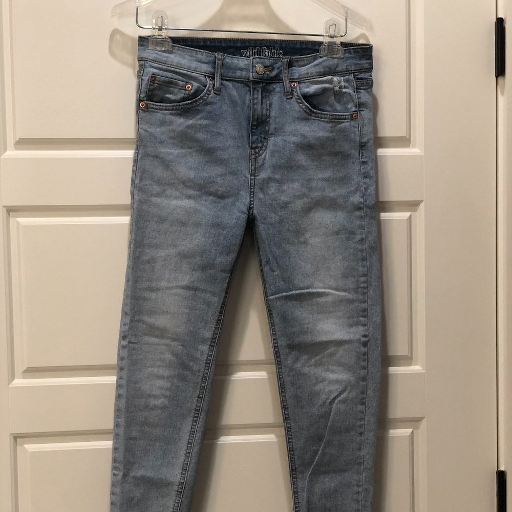Wild Fable Lightwash High Rise Skinny Jeans